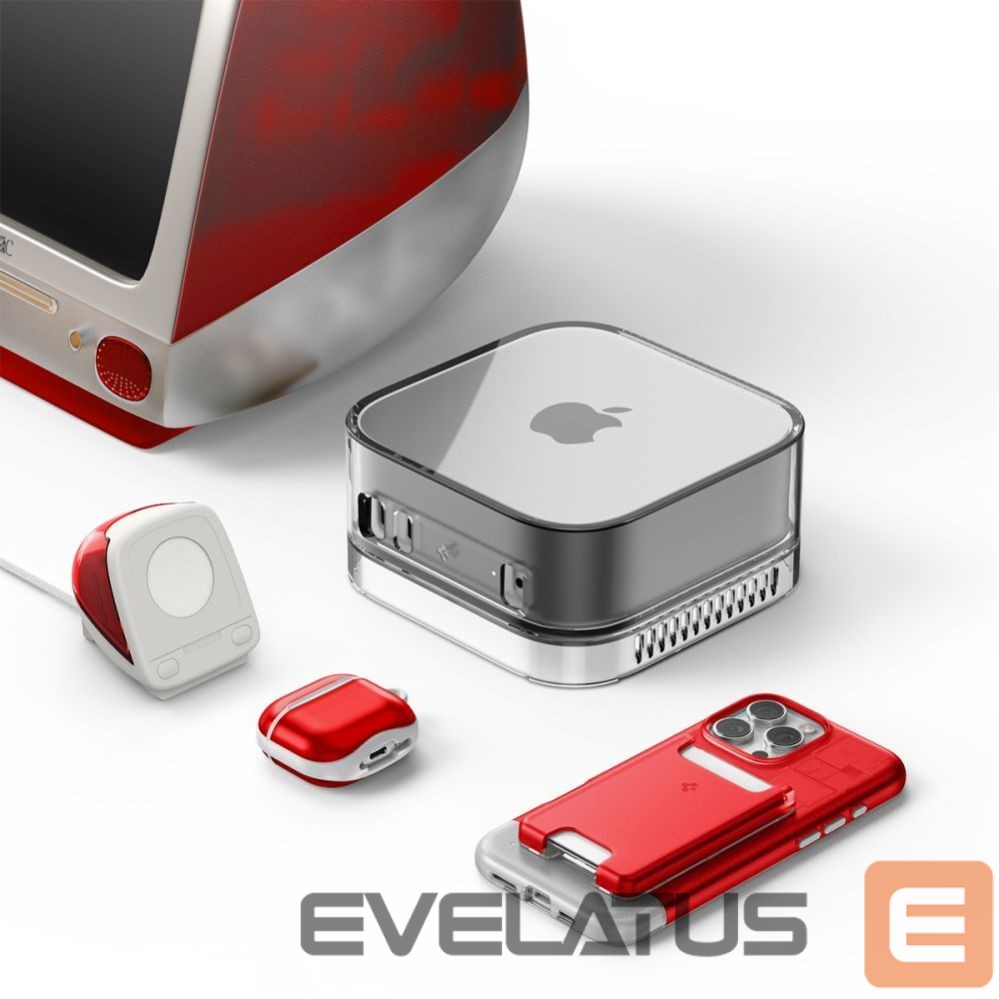 Kitos prekės Spigen Spigen Spigen Classic C1 Stand for Apple Watch - Red