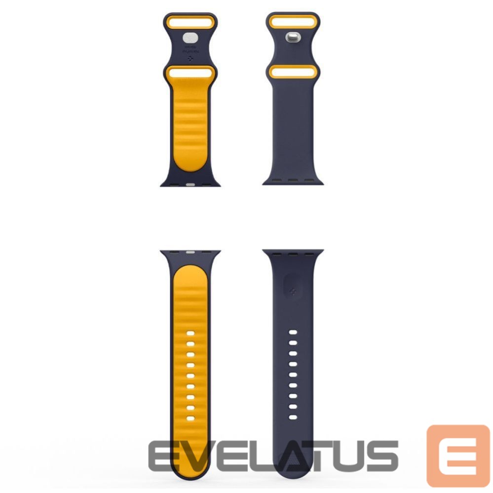 Kitos prekės Spigen Spigen Nano Pop Strap for Apple Watch 40/41/42 mm - Navy Blue/Orange