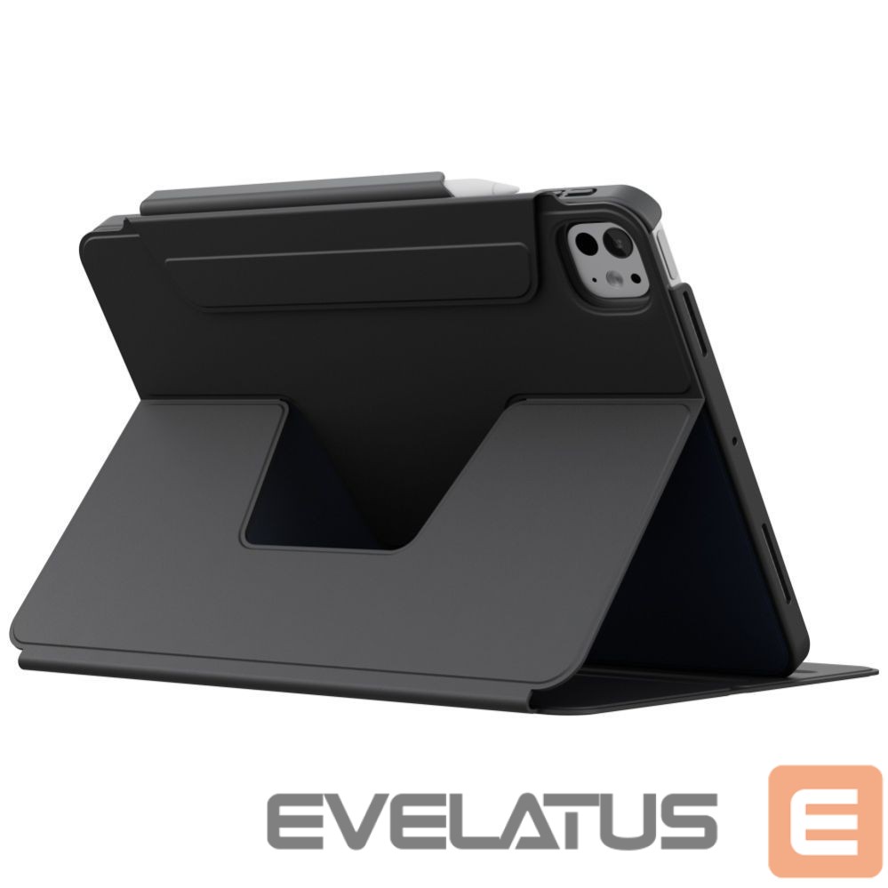 Kitos prekės UNIQ Uniq Rovus Snapmount Magnetic 360 Rotating Detachable case for iPad Pro 11" 2024 (5th generation) - black