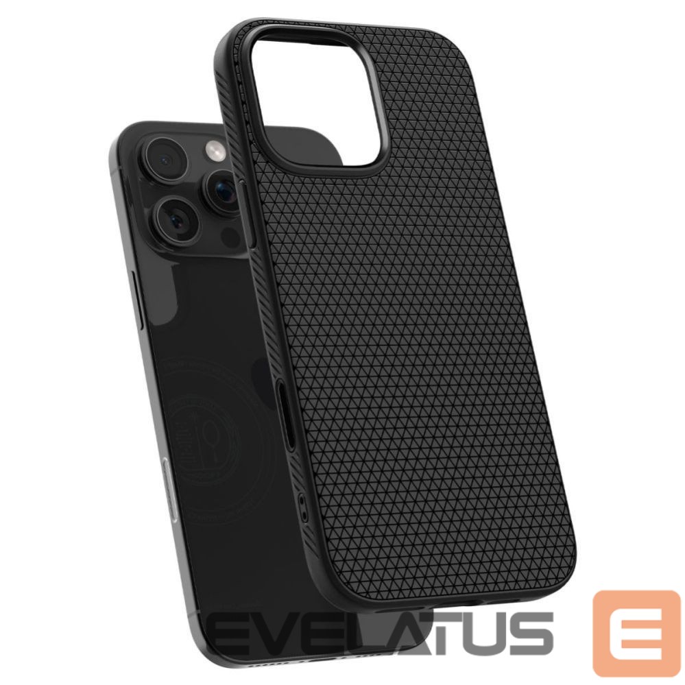 Kitos prekės Spigen Spigen Liquid Air "T" MagSafe case for iPhone 16 Pro - matte black