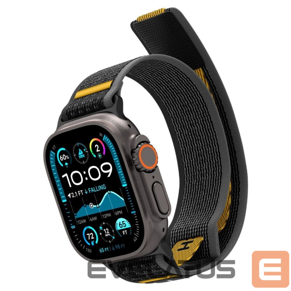 Kitos prekės Spigen Spigen Athlex Air Strap for Apple Watch 44 / 45 / 46 / 49 mm - Black