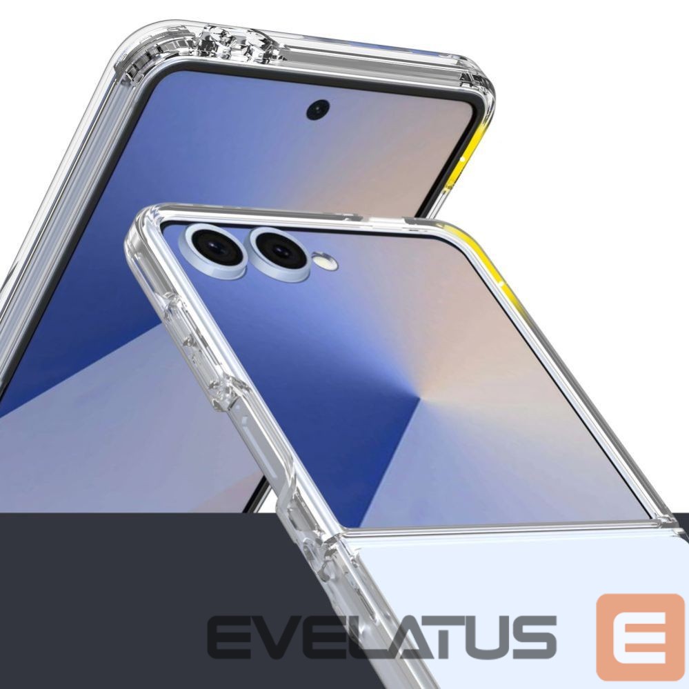 Kitos prekės Tech-Protect Tech-Protect FlexAir Hybrid Case for Samsung Galaxy Z Flip 7 - Transparent
