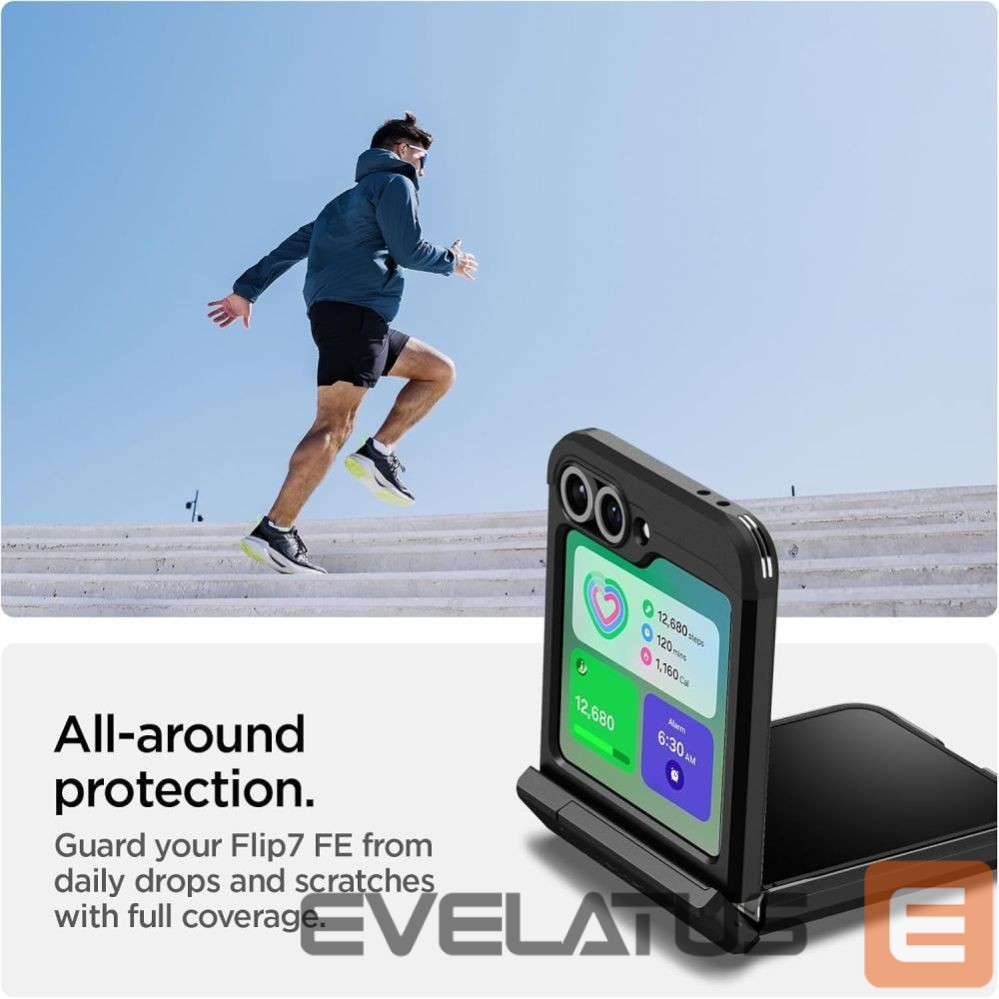 Kitos prekės Spigen Spigen Tough Armor Pro Mag MagSafe Case for Samsung Galaxy Z Flip 6 / 7 FE - Black