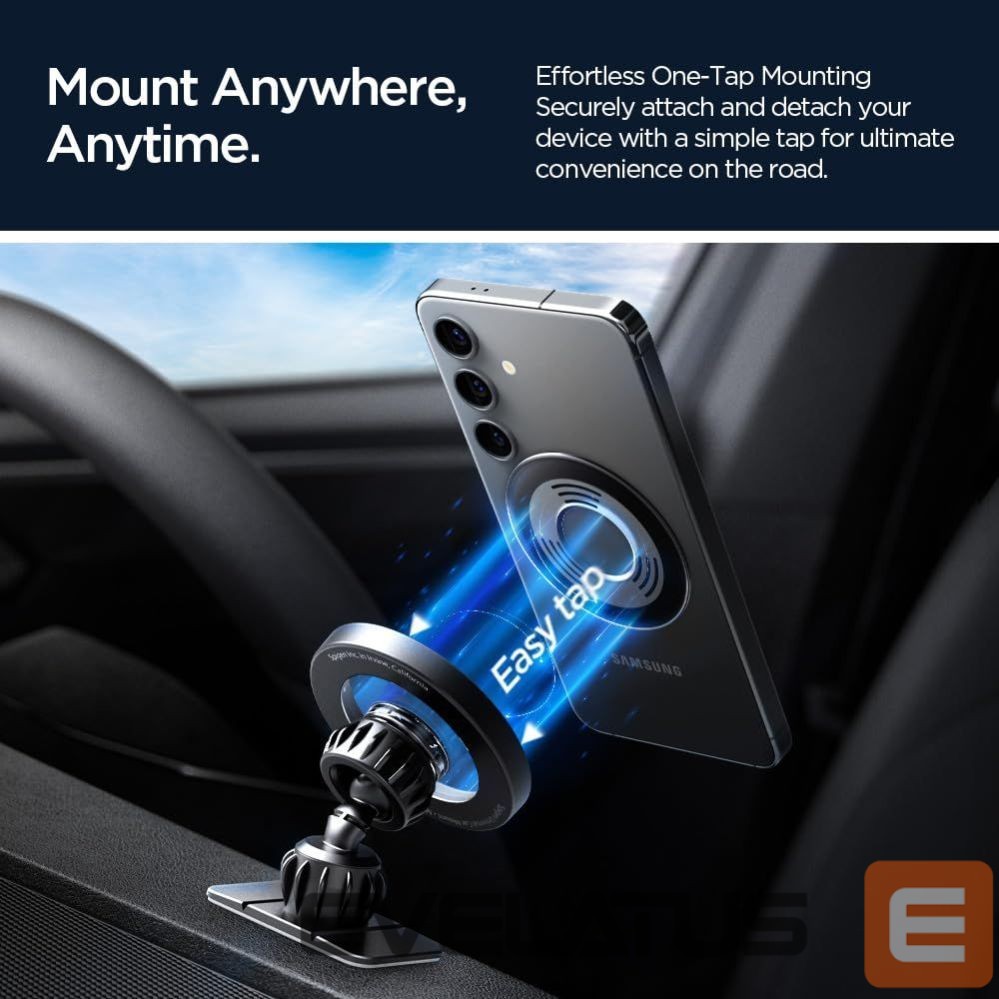 Kitos prekės Spigen Spigen MFT13 MagSafe Car Holder for Cockpit or Air Vent - Silver