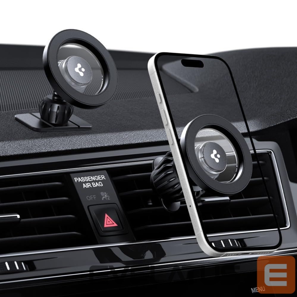 Kitos prekės Spigen Spigen MFT13 MagSafe Car Holder for Cockpit or Air Vent - Black