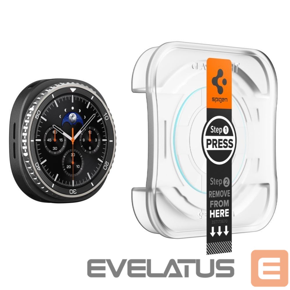 Kitos prekės Spigen Spigen Glas.TR ”Ez-Fit” Tempered Glass for Samsung Galaxy Watch 8 46mm - Transparent