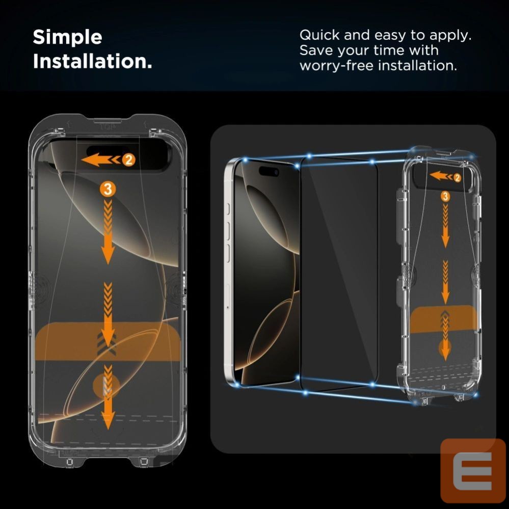 Kitos prekės Tech-Protect Tech-Protect Quick Set Spy+ Privacy Glass 2-pack for iPhone 12 / 12 Pro