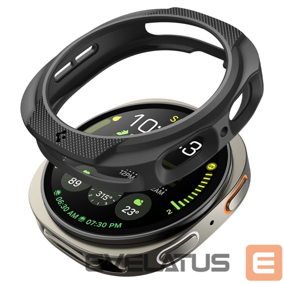 Kitos prekės Spigen Spigen Liquid Air Case for Samsung Galaxy Watch 8 40mm - Matte Black