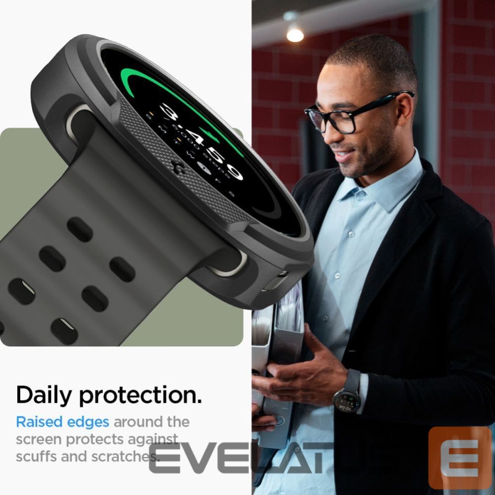 Kitos prekės Spigen Spigen Liquid Air Case for Samsung Galaxy Watch 8 40mm - Matte Black
