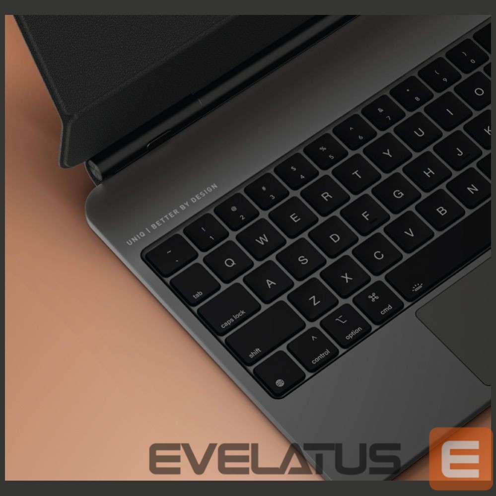 Kitos prekės UNIQ Uniq Venno Pro Magnetic Smart Case with Keyboard for iPad 11" 2025 / iPad Air 11" 2024 / 2025 / iPad Pro 11" 2018 / 2020 / 2021 / 2022 / 2024 - Brown