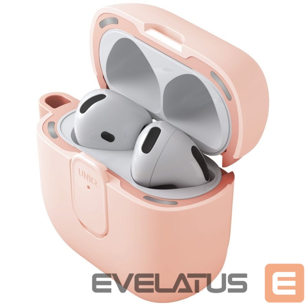 Kitos prekės UNIQ Uniq Clyde Lock Case for AirPods 4 - Pink