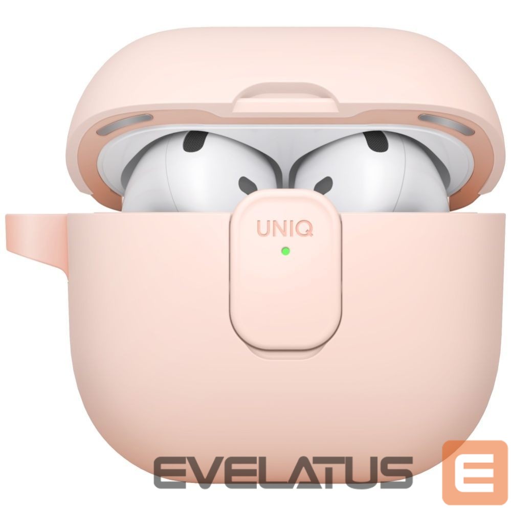 Kitos prekės UNIQ Uniq Clyde Lock Case for AirPods 4 - Pink