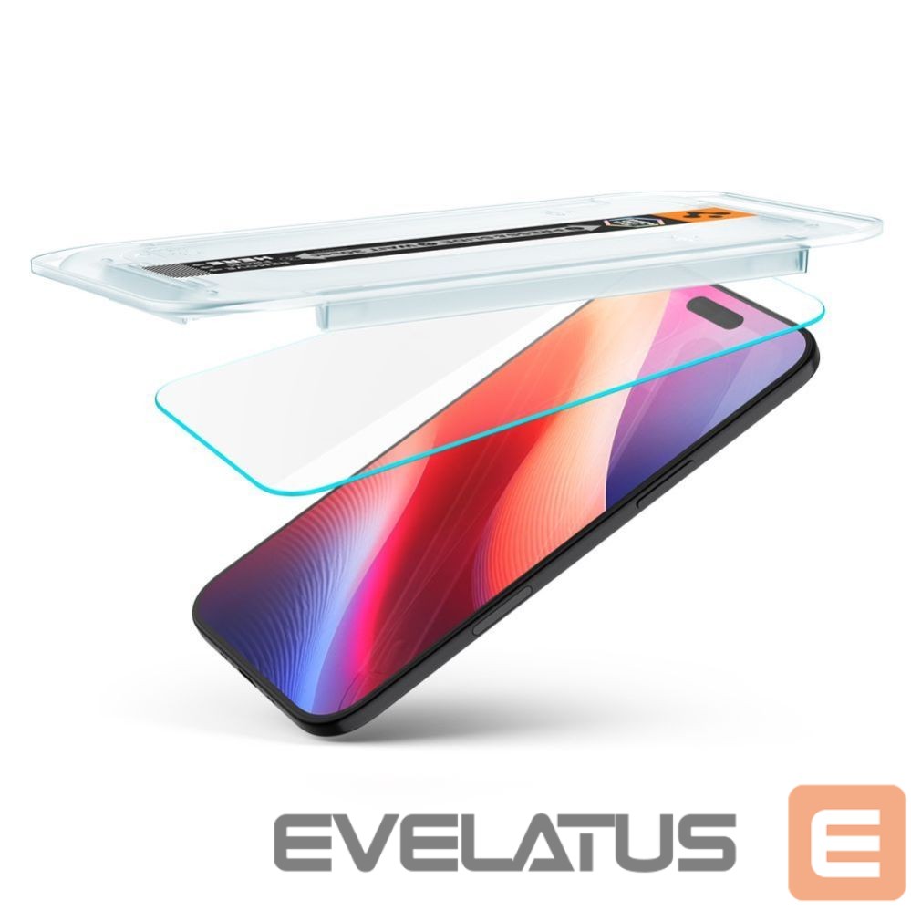 Kitos prekės Spigen Spigen Glas.TR EZ Fit 2-pack tempered glass for iPhone 17 Air - transparent
