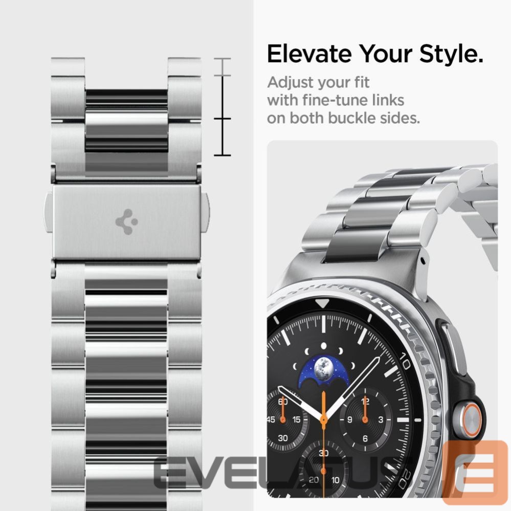 Kitos prekės Spigen Spigen Modern Fit Band for Samsung Galaxy Watch 40/44/46 mm - Silver