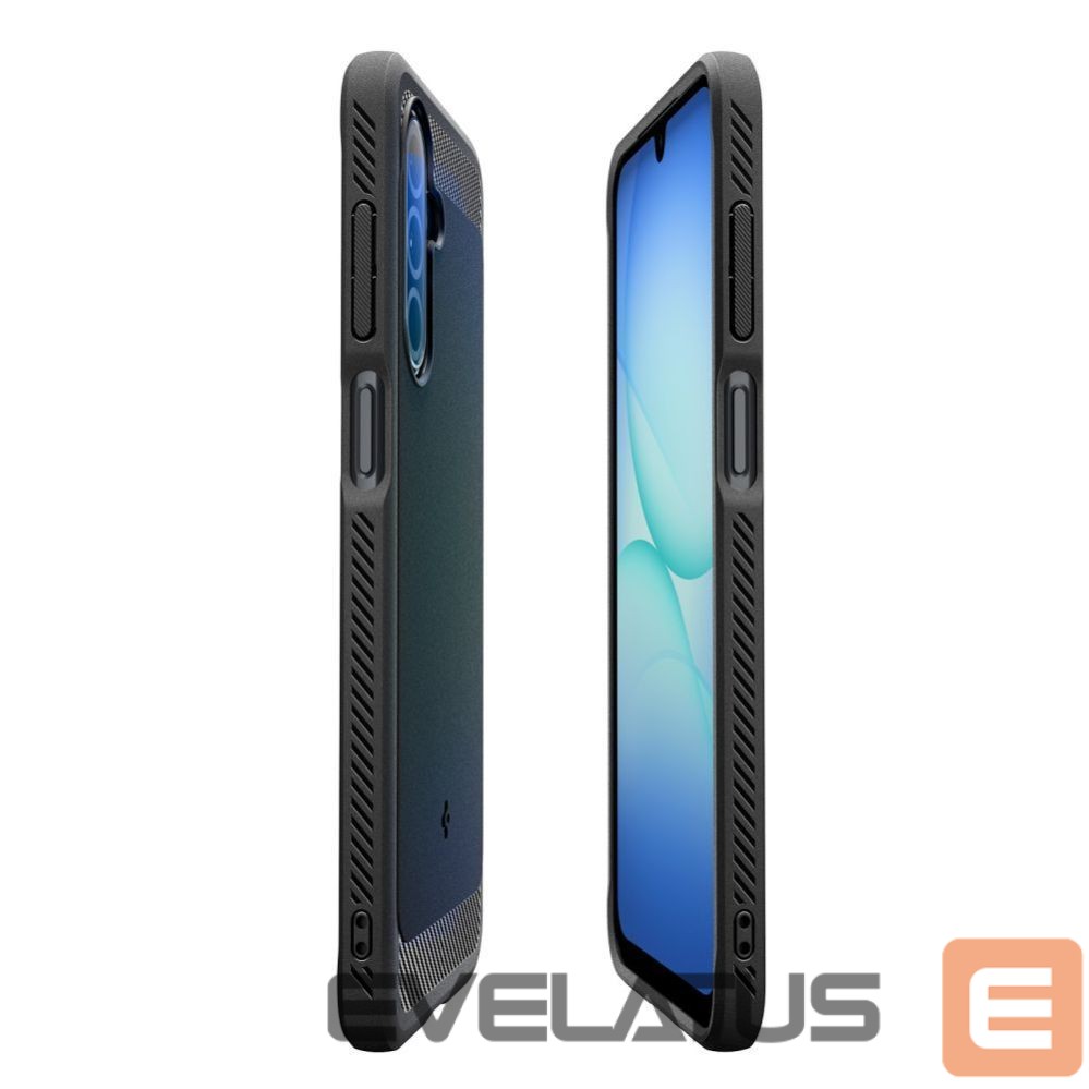 Kitos prekės Spigen Spigen Rugged Armor Case for Samsung Galaxy A17 - Matte Black