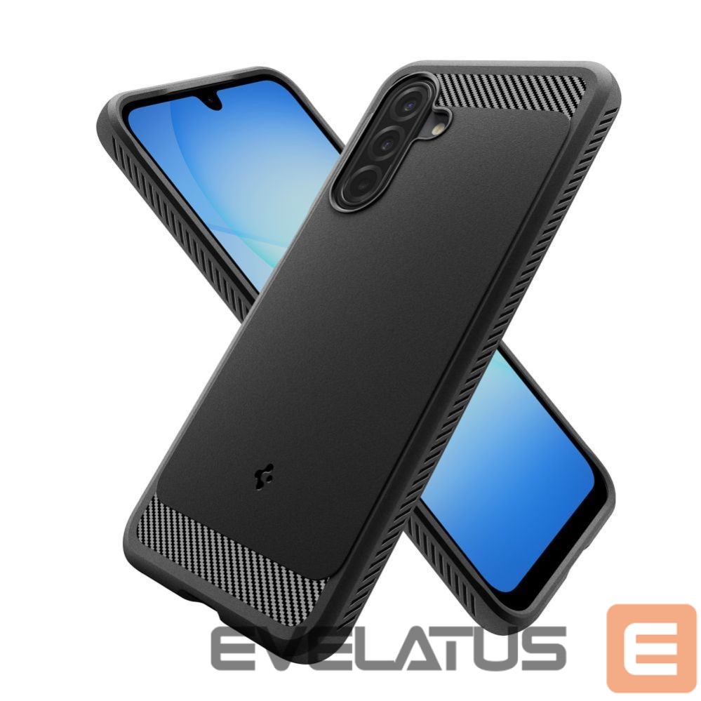Kitos prekės Spigen Spigen Rugged Armor Case for Samsung Galaxy A17 - Matte Black