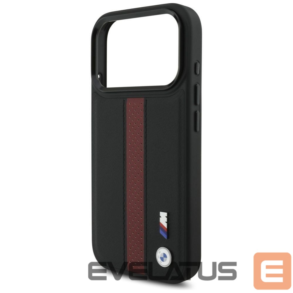 Kitos prekės BMW BMW M Perforated Stripe Logo MagSafe Case for iPhone 17 Pro - Red