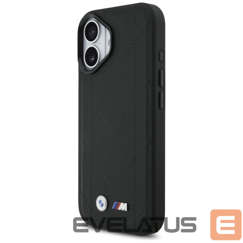 Kitos prekės BMW BMW M Quilted Logo MagSafe iPhone 17 Case - Black