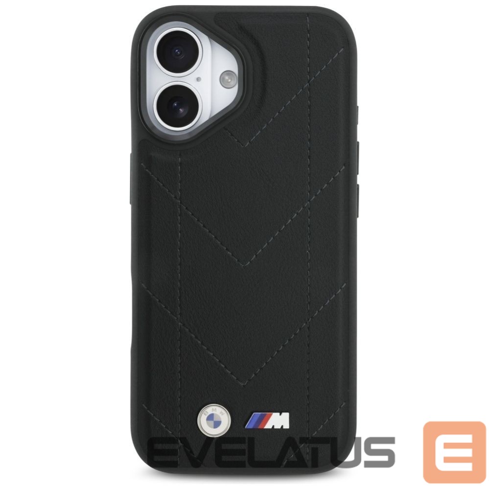 Kitos prekės BMW BMW M Quilted Logo MagSafe iPhone 17 Case - Black