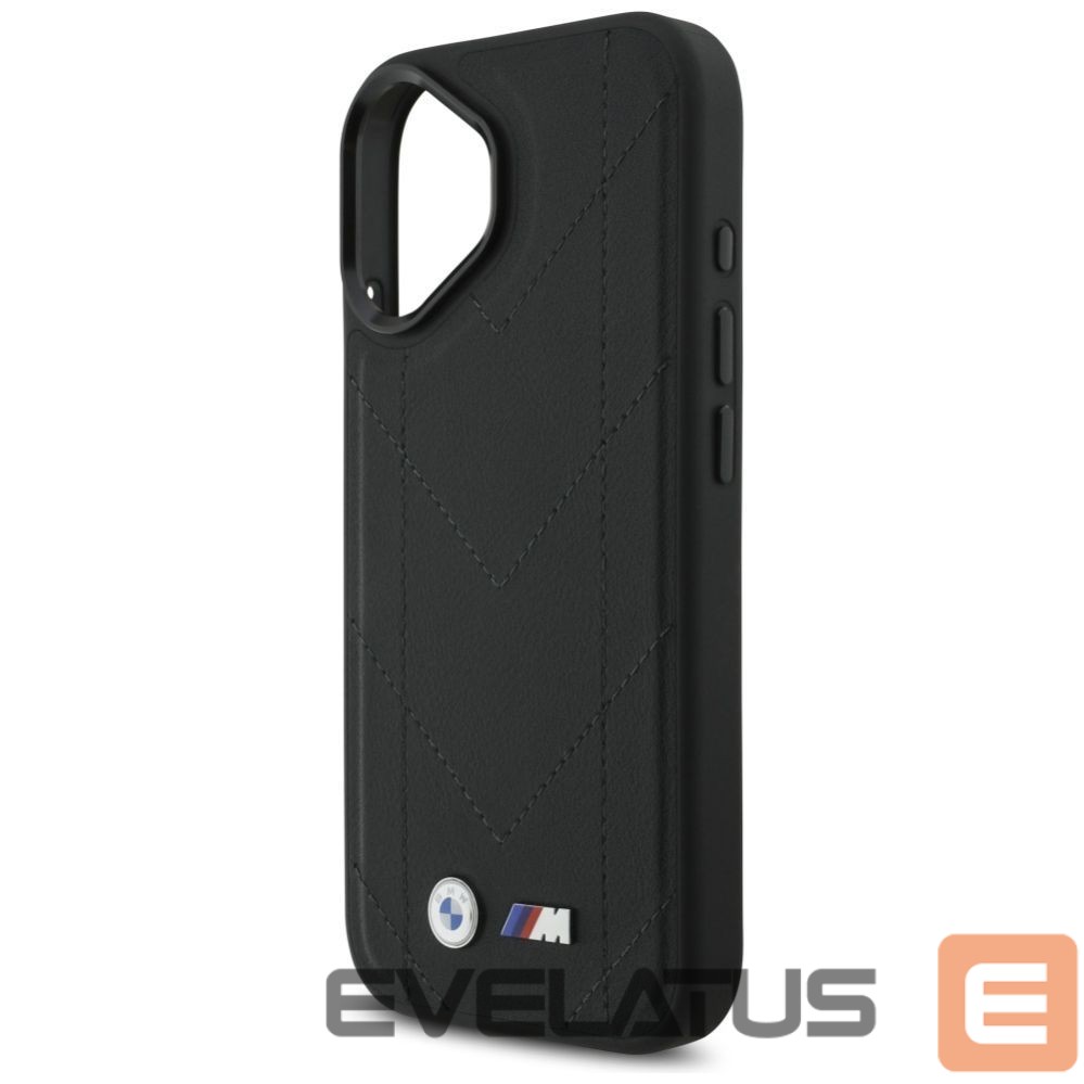 Kitos prekės BMW BMW M Quilted Logo MagSafe iPhone 17 Case - Black