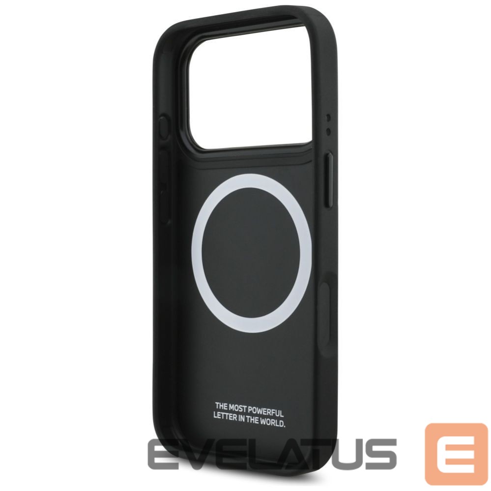 Kitos prekės BMW BMW M Quilted Logo MagSafe Case for iPhone 17 Pro - Black