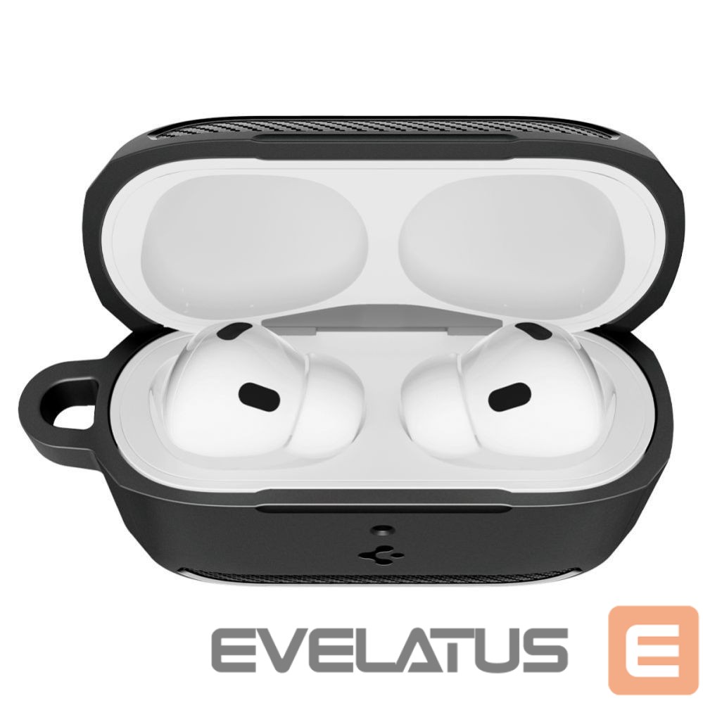 Kitos prekės Spigen Spigen Rugged Armor Case for AirPods 3 - Matte Black
