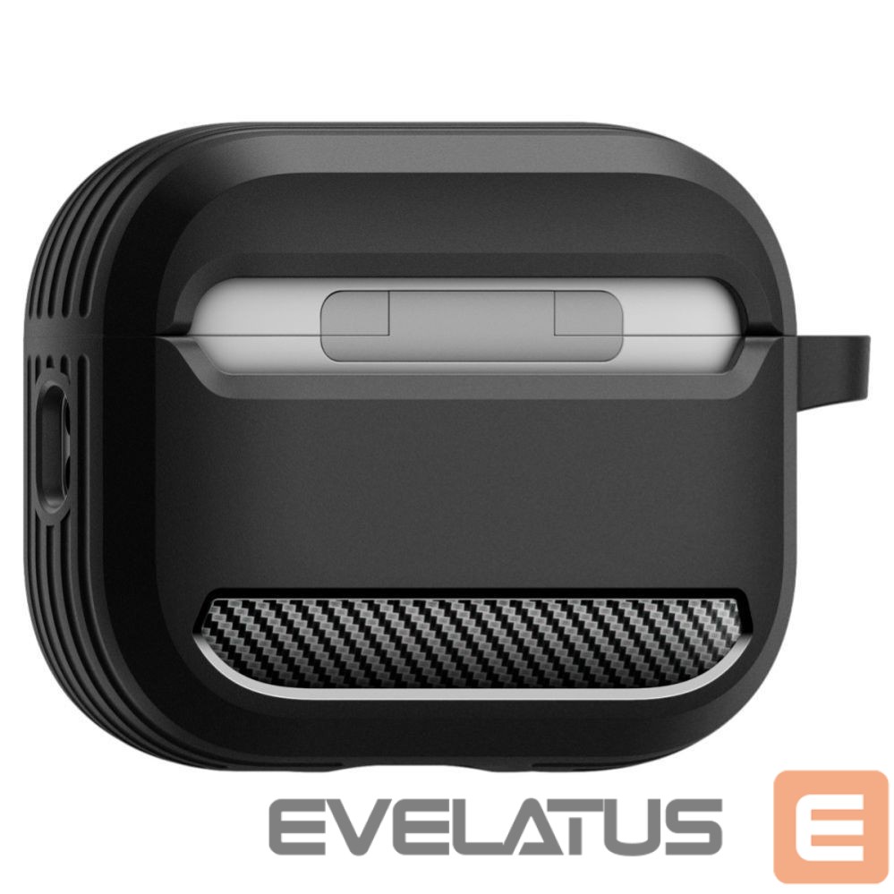 Kitos prekės Spigen Spigen Rugged Armor Case for AirPods 3 - Matte Black