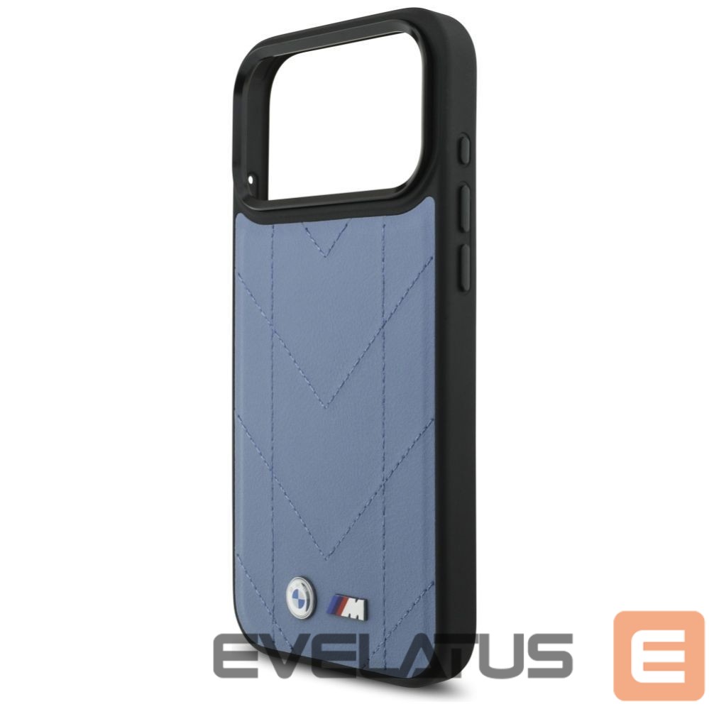 Kitos prekės BMW BMW M Quilted Logo MagSafe Case for iPhone 17 Pro Max - Blue