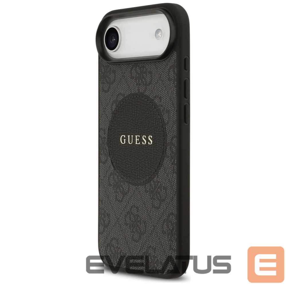 Kitos prekės Guess Guess 4G Circle Classic Logo MagSafe case for iPhone Air - black