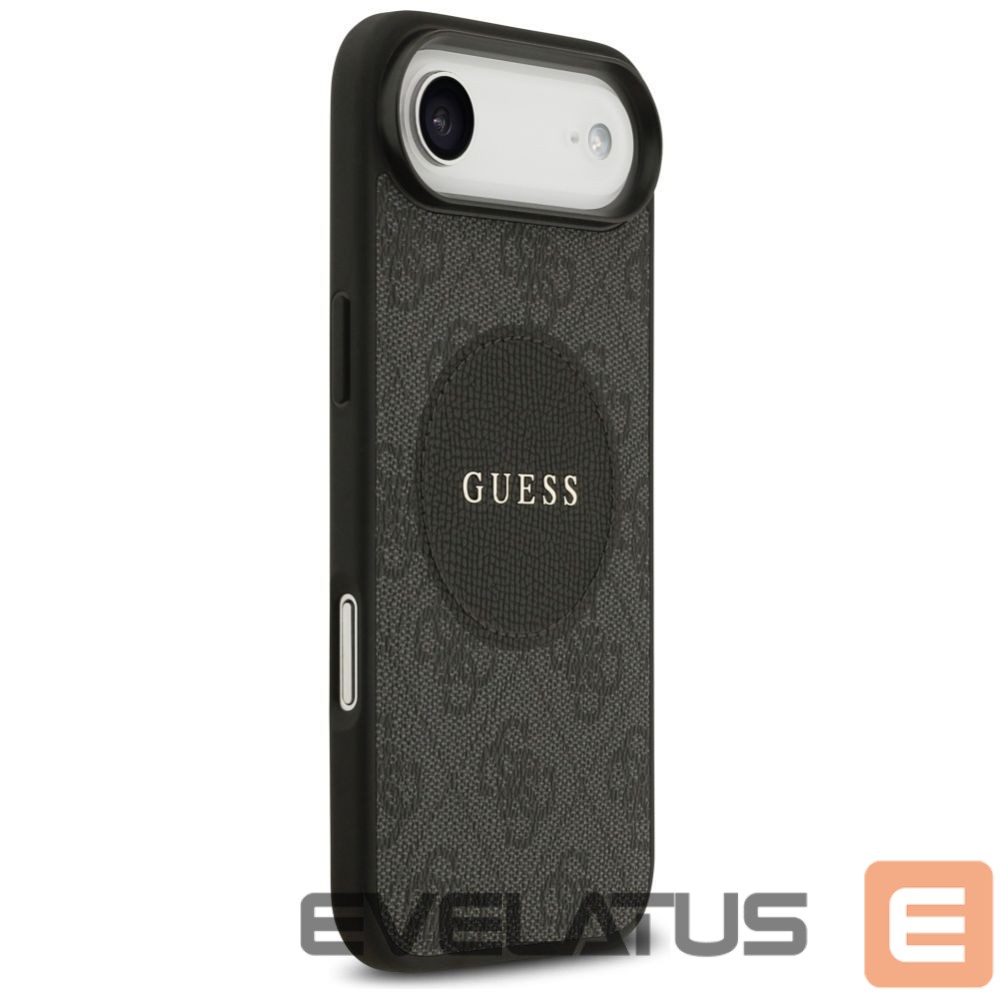 Kitos prekės Guess Guess 4G Circle Classic Logo MagSafe case for iPhone Air - black