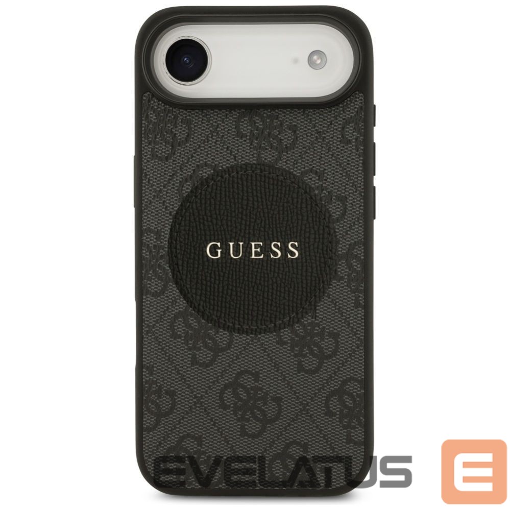 Kitos prekės Guess Guess 4G Circle Classic Logo MagSafe case for iPhone Air - black