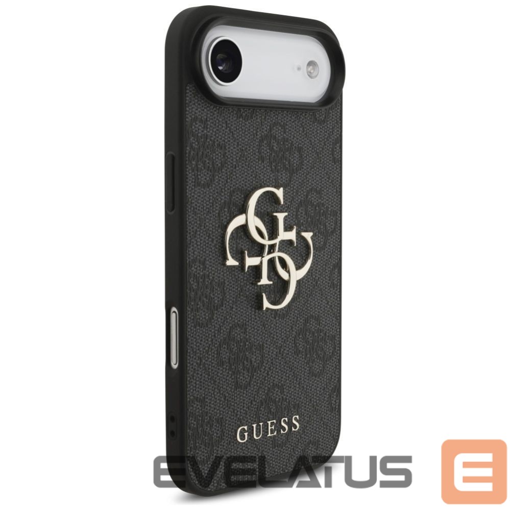 Kitos prekės Guess Guess 4G Strap 4G Classic Logo case for iPhone Air - black
