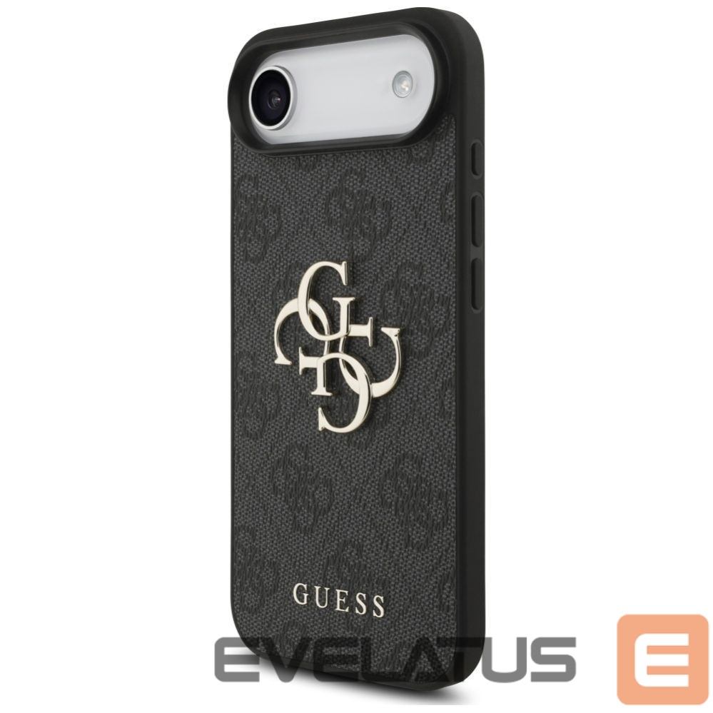 Kitos prekės Guess Guess 4G Strap 4G Classic Logo case for iPhone Air - black