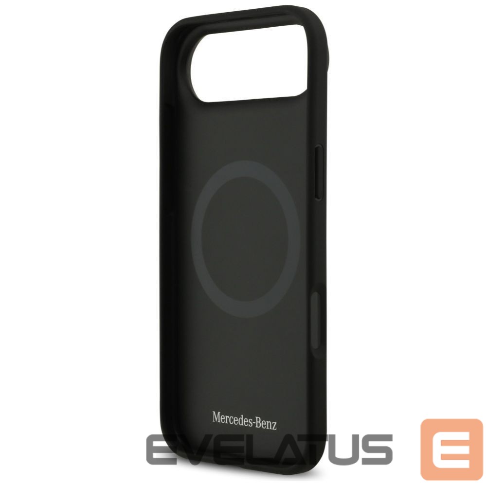 Kitos prekės Mercedes-Benz Mercedes Leather Laurel Leaves MagSafe Case for iPhone Air - Black