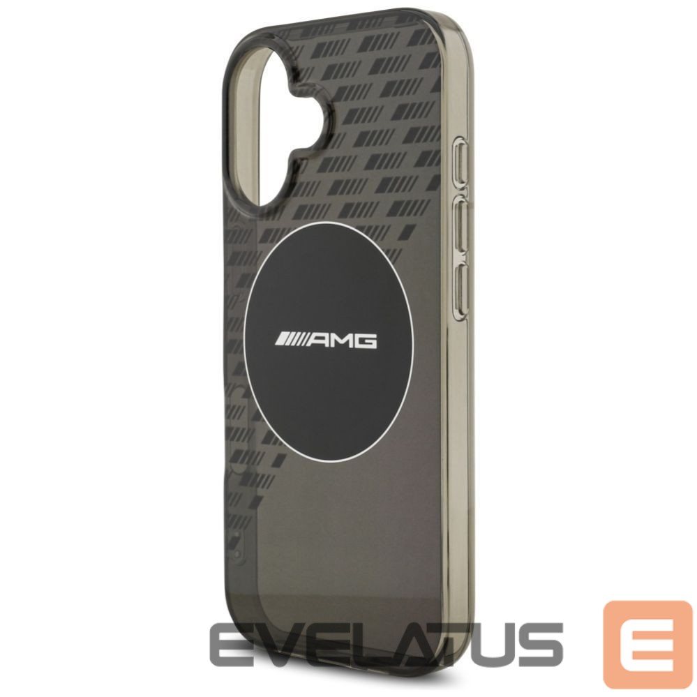 Kitos prekės Mercedes-Benz AMG Nauble Layer Transparent Smocked MagSafe Case for iPhone 17 - Black