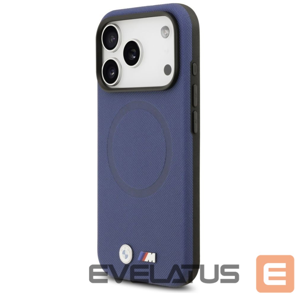 Kitos prekės BMW BMW M FW Metal Logo MagSafe Case for iPhone 17 Pro - Navy Blue