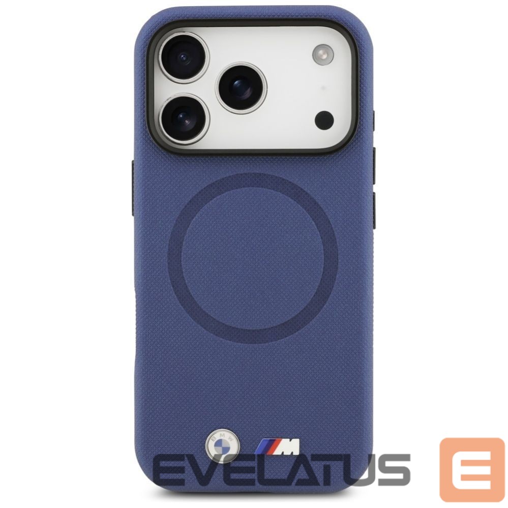 Kitos prekės BMW BMW M FW Metal Logo MagSafe Case for iPhone 17 Pro Max - Navy Blue