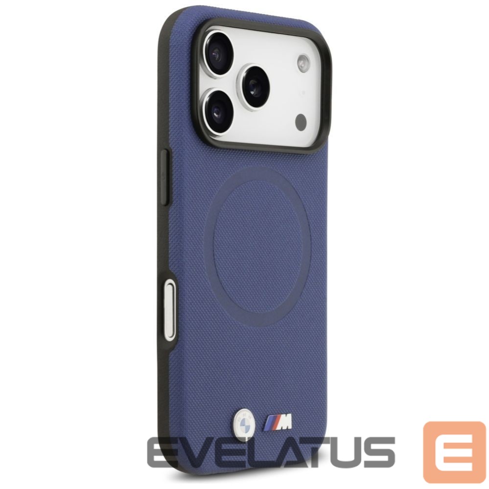 Kitos prekės BMW BMW M FW Metal Logo MagSafe Case for iPhone 17 Pro Max - Navy Blue