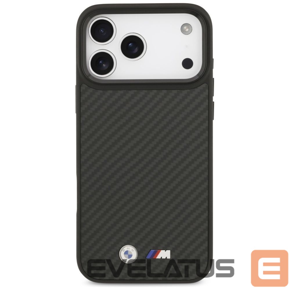 Kitos prekės BMW BMW M Kevlar Matt MagSafe Case for iPhone 17 Pro Max - Black