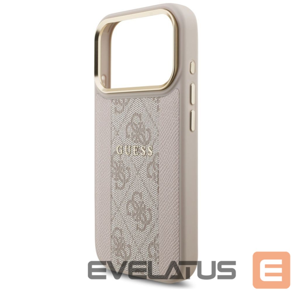 Kitos prekės Guess Guess 4G Stripe MagSafe Case for iPhone 17 Pro - Pink