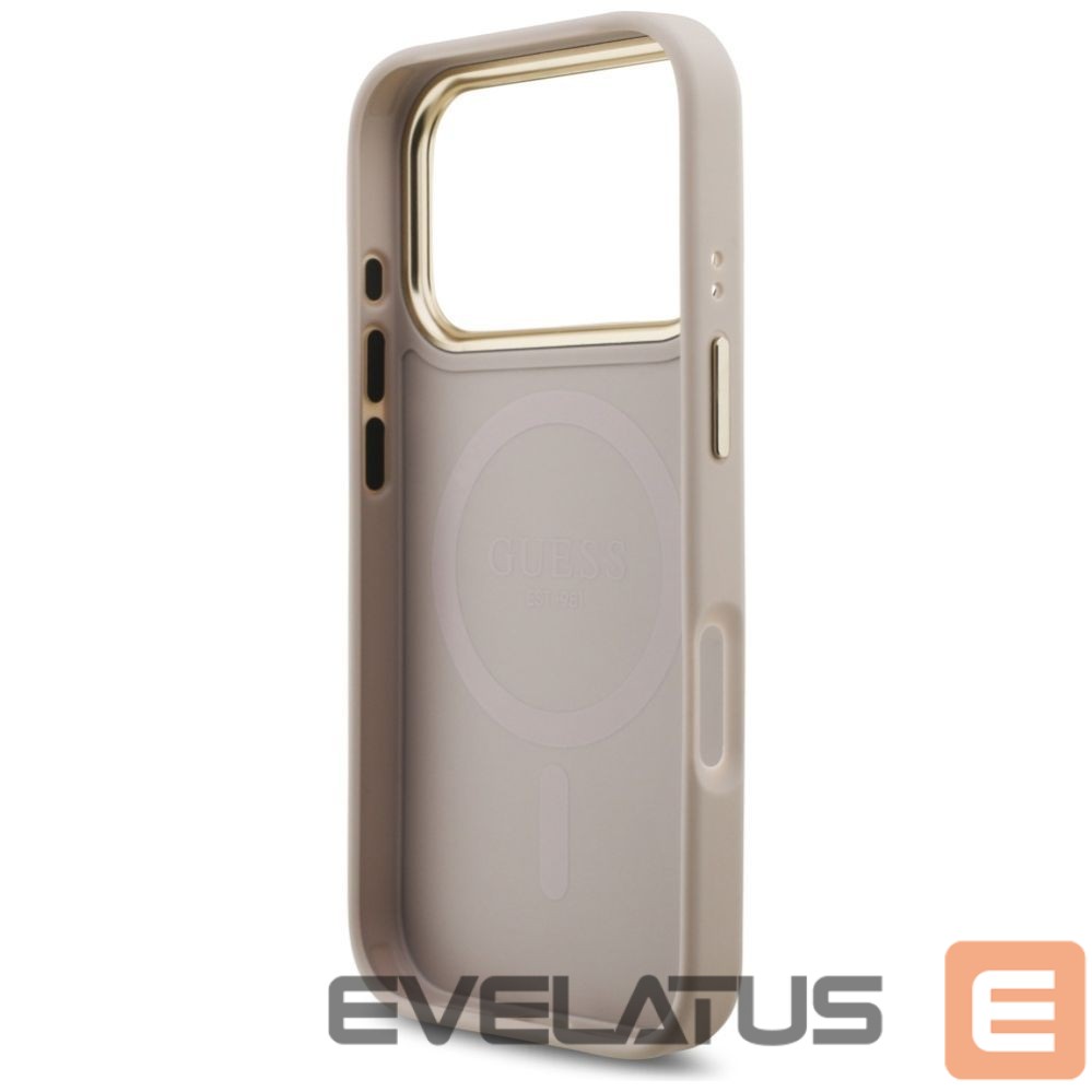 Kitos prekės Guess Guess 4G Stripe MagSafe Case for iPhone 17 Pro - Pink
