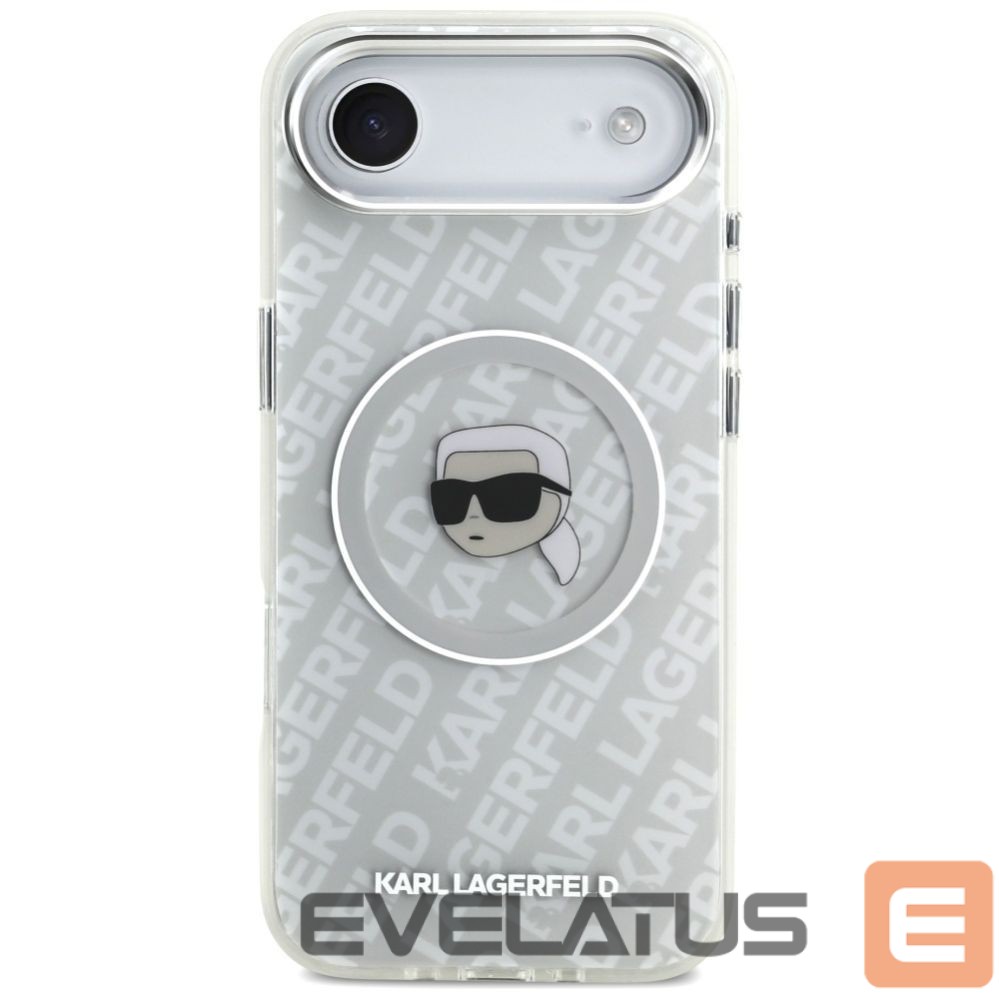 Kitos prekės Karl Lagerfeld Karl Lagerfeld IML Karl Head Logo MagSafe iPhone Air Case - Gray