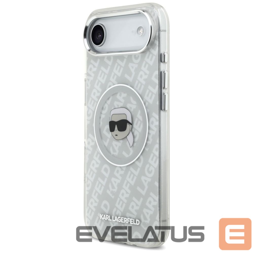 Kitos prekės Karl Lagerfeld Karl Lagerfeld IML Karl Head Logo MagSafe iPhone Air Case - Gray