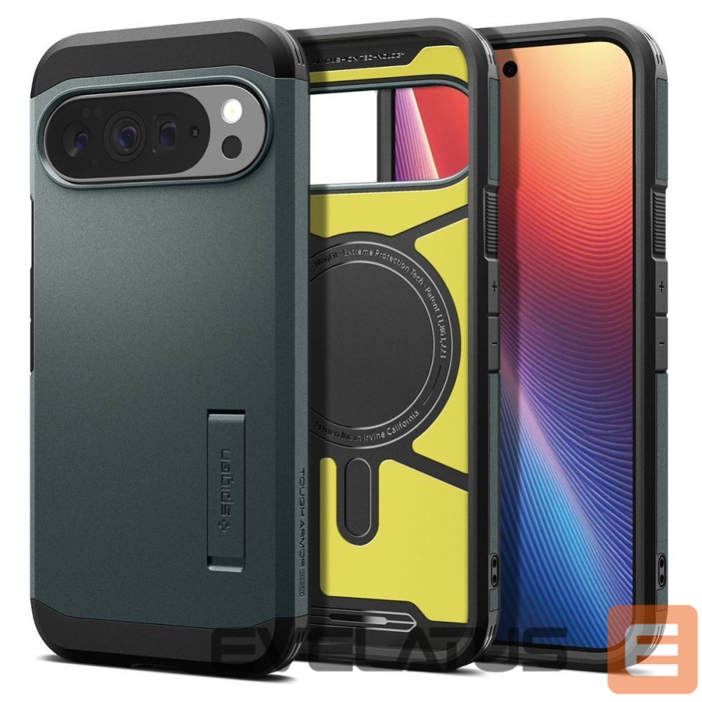 Kitos prekės Spigen Spigen Tough Armor Mag MagSafe Case for Google Pixel 10 Pro XL - Green