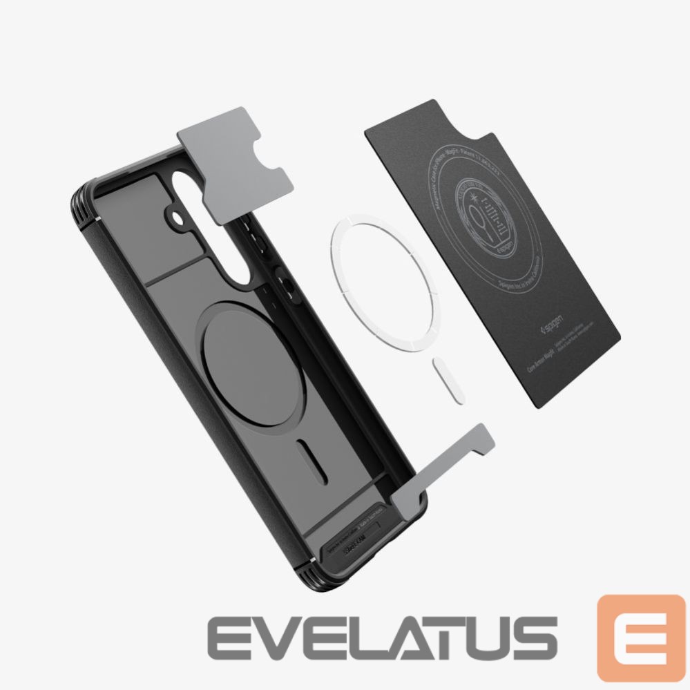 Kitos prekės Spigen Spigen Core Armor Mag MagSafe Case for Samsung Galaxy S25 FE - Matte Black