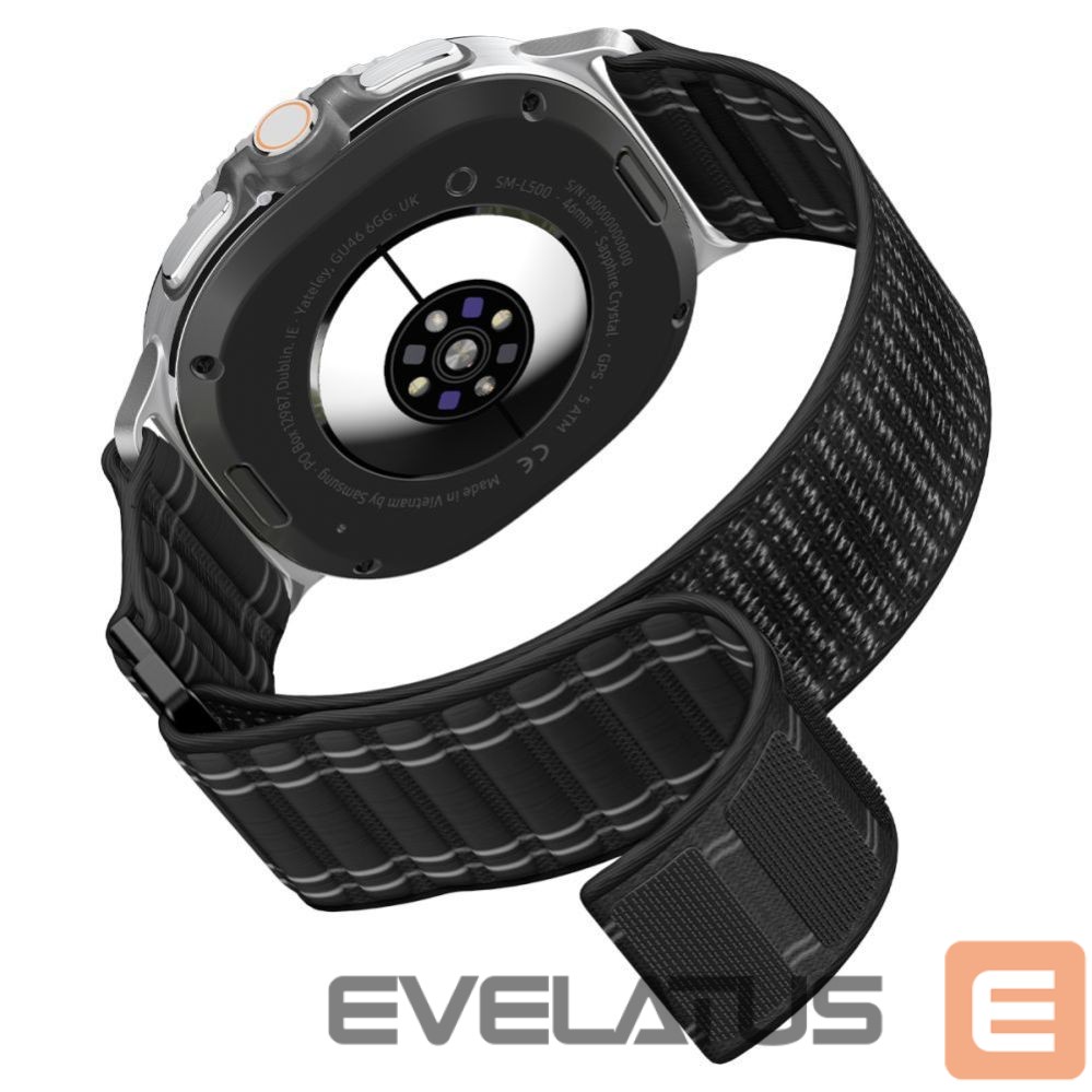 Kitos prekės Spigen Spigen WBF0 Strap for Samsung Galaxy Watch 40/44/46 mm - Black
