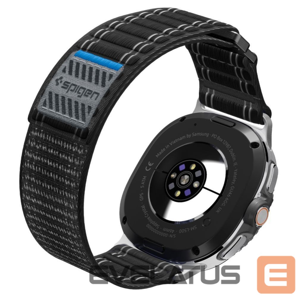 Kitos prekės Spigen Spigen WBF0 Strap for Samsung Galaxy Watch 40/44/46 mm - Black