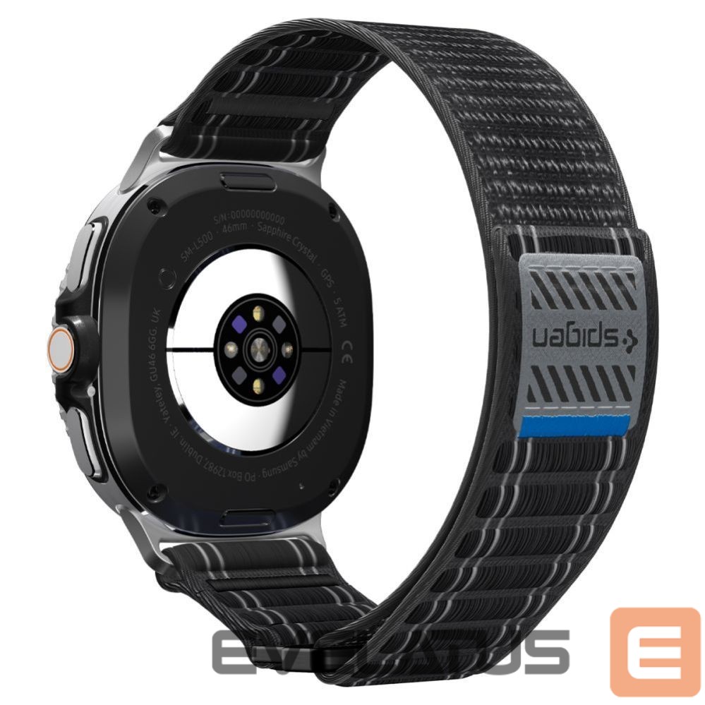 Kitos prekės Spigen Spigen WBF0 Strap for Samsung Galaxy Watch 40/44/46 mm - Black