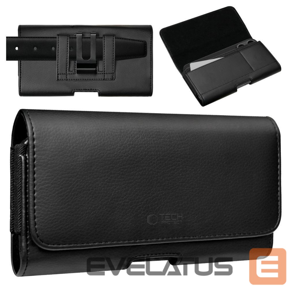 Kitos prekės Tech-Protect Tech-Protect SM80 case for 5.8-6.8" smartphones - black