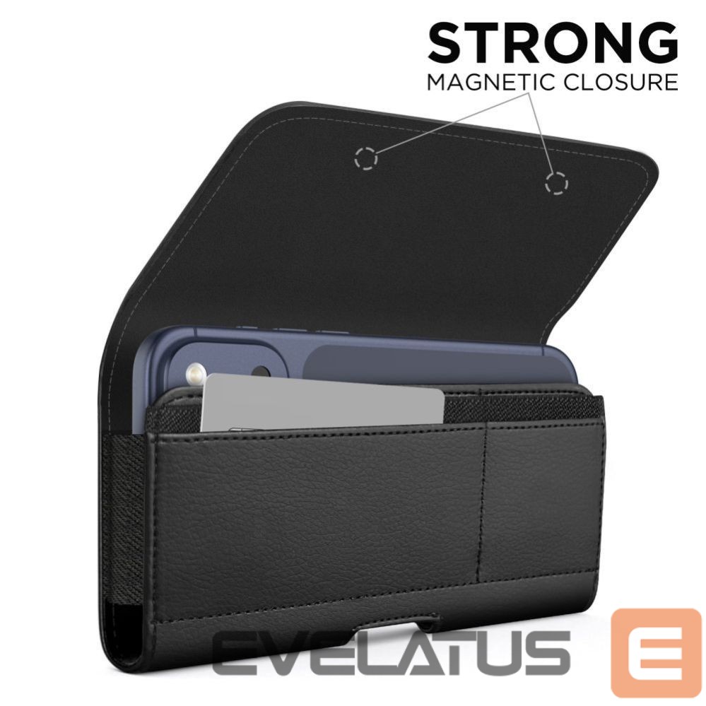 Kitos prekės Tech-Protect Tech-Protect SM80 case for 5.8-6.8" smartphones - black